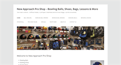 Desktop Screenshot of newapproachproshop.com